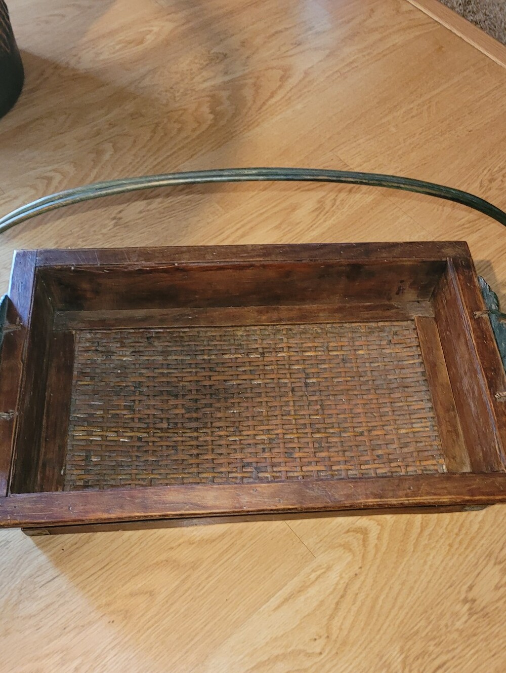 Vintage Wooden Tray - Picture 6 of 13